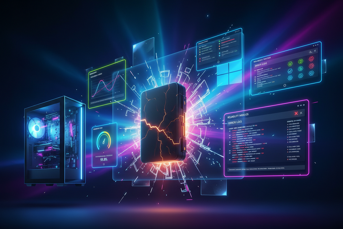 HOW2 WINDOWS: Uncover the Hidden "Black Box" of Your PC with Reliability Monitor