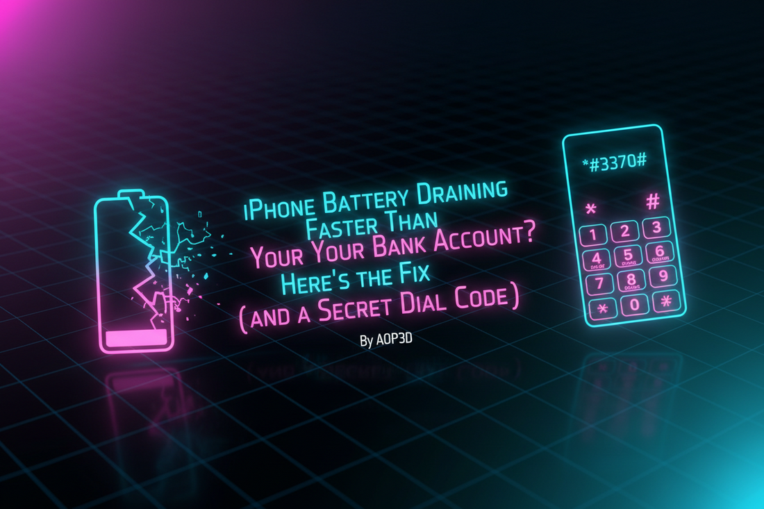 📱 iPhone Battery Draining Faster Than Your Bank Account? Here's the Fix (and a Secret Dial Code)