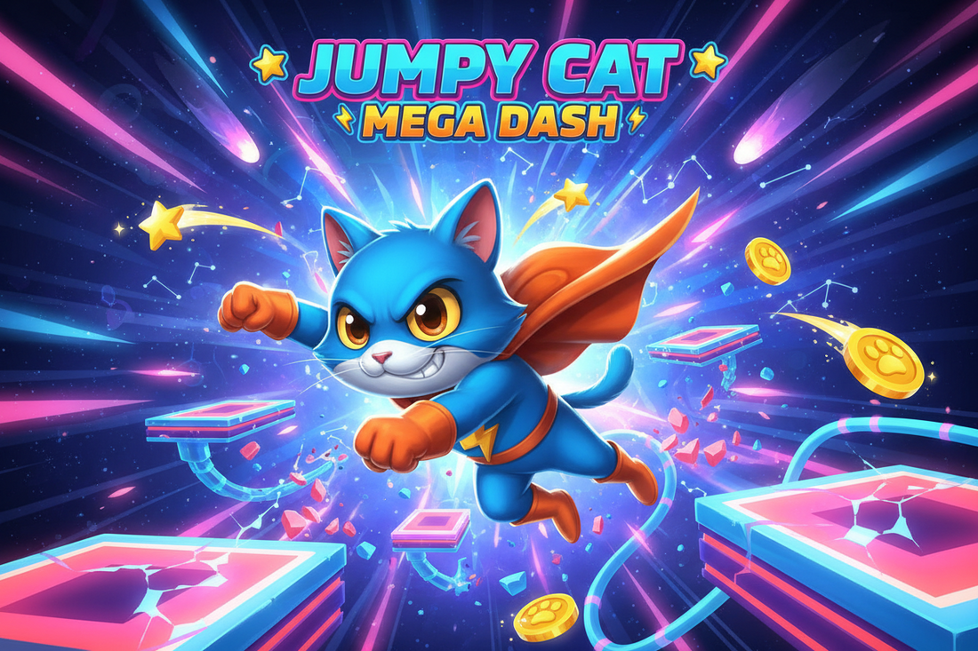 JUMPY CAT MEGA DASH
