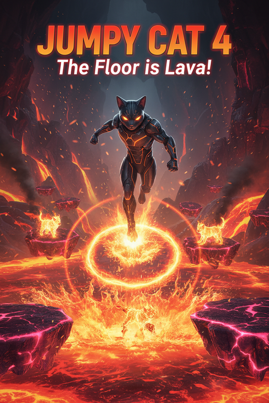 Jumpy Cat 4: The Floor is Lava! Concept: