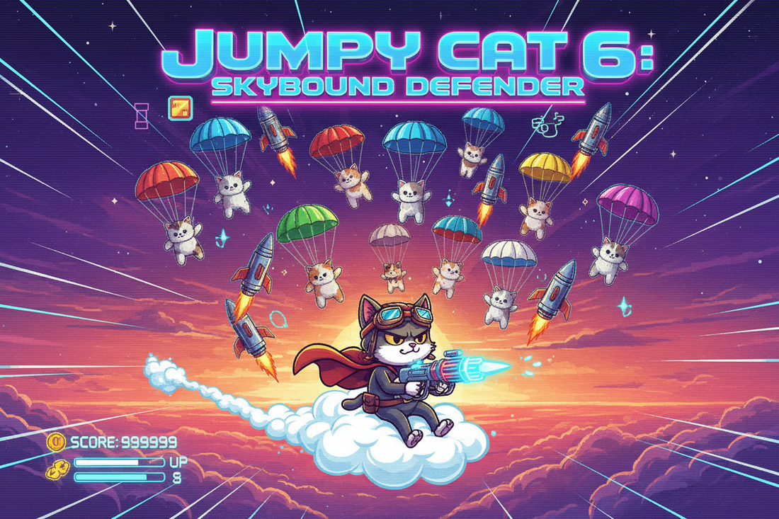 Jumpy Cat 6: Skybound Defender Concept