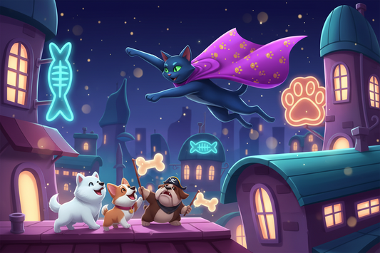Jumpy Cat: Rooftop Rescue