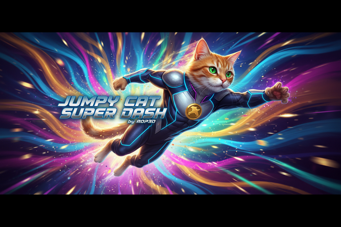 Jumpy Cat Super Dash ( by aop3d )