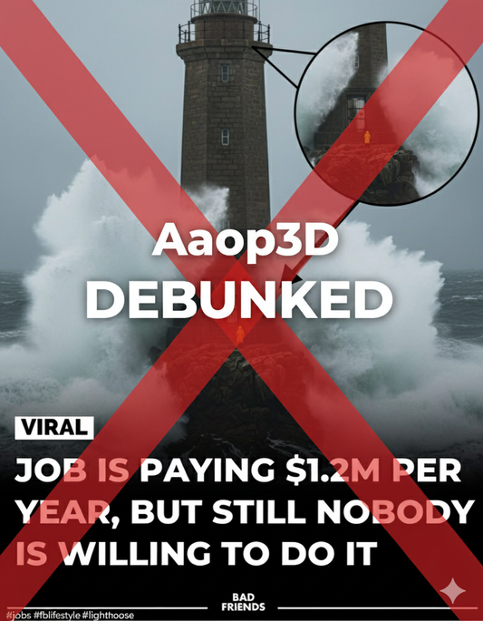 That Viral $1.2 Million Lighthouse Job? Sorry, It's About as Real as a Dry Merman.