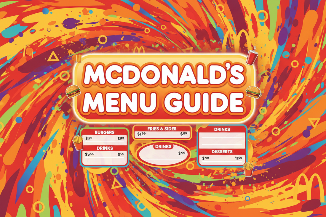 McDonald's Menu Guide 2025