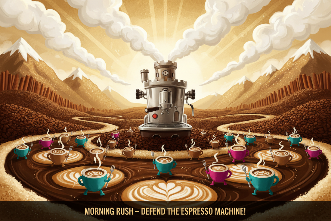MORNING RUSH  DEFEND THE ESPRESSO MACHINE!