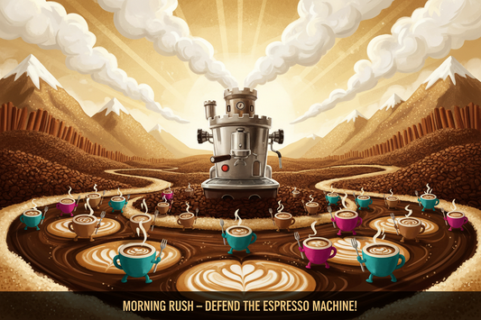 MORNING RUSH  DEFEND THE ESPRESSO MACHINE!