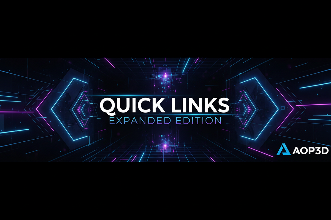 Quick Links (Expanded Edition) BY AOP3D
