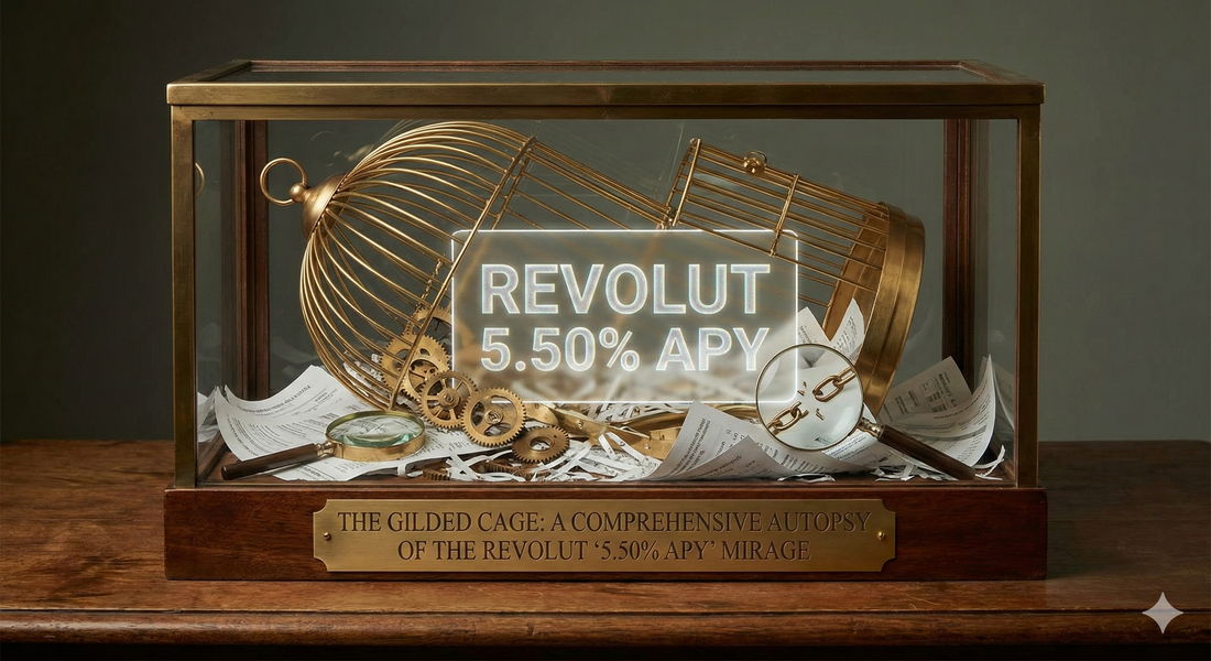 The Gilded Cage: A Comprehensive Autopsy of the Revolut '5.50% APY' Mirage