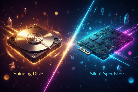 Spinning Disks vs. Silent Speedsters ssd vs hdd