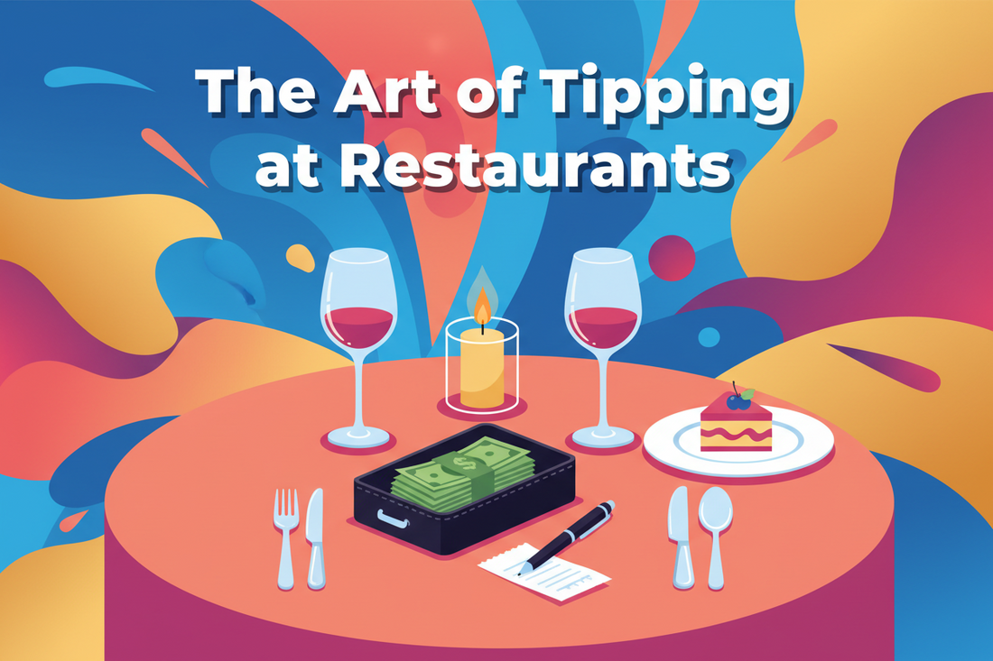 THE ART 🖼️ OF TIPING at restaurants!