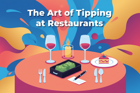 THE ART 🖼️ OF TIPING at restaurants!