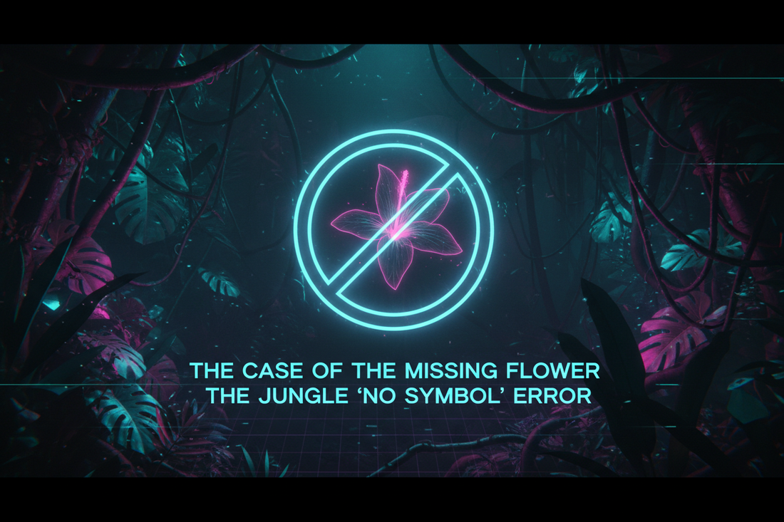 The Case of the Missing Flower – The Jungle "No Symbol" Error