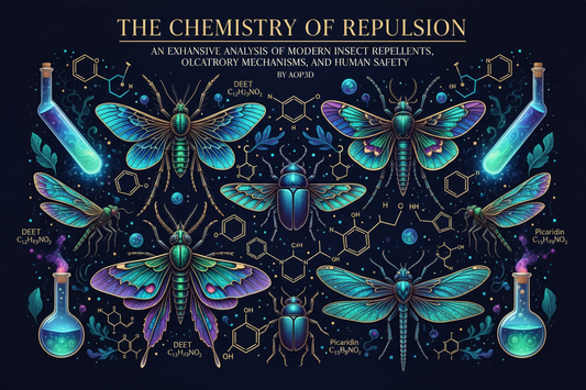 The Chemistry of Repulsion: An Exhaustive Analysis of Modern Insect Repellents, Olfactory Mechanisms, and Human Safety ( by aop3d )