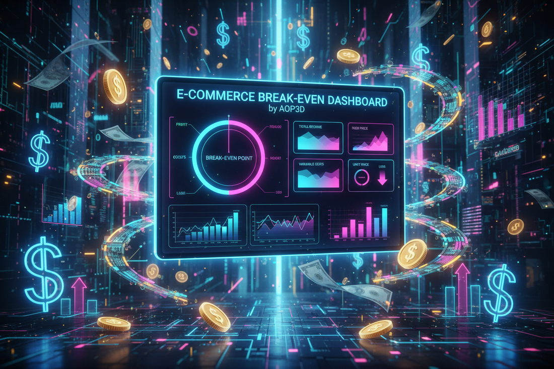 the E-Commerce Break-Even Dashboard ( by aop3d )