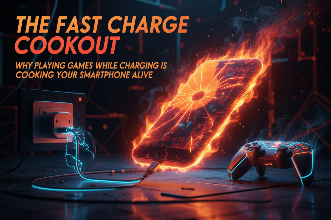 The "Fast Charge" Cookout: Why Playing Games While Charging is Cooking Your Smartphone Alive ( BY AOP3D