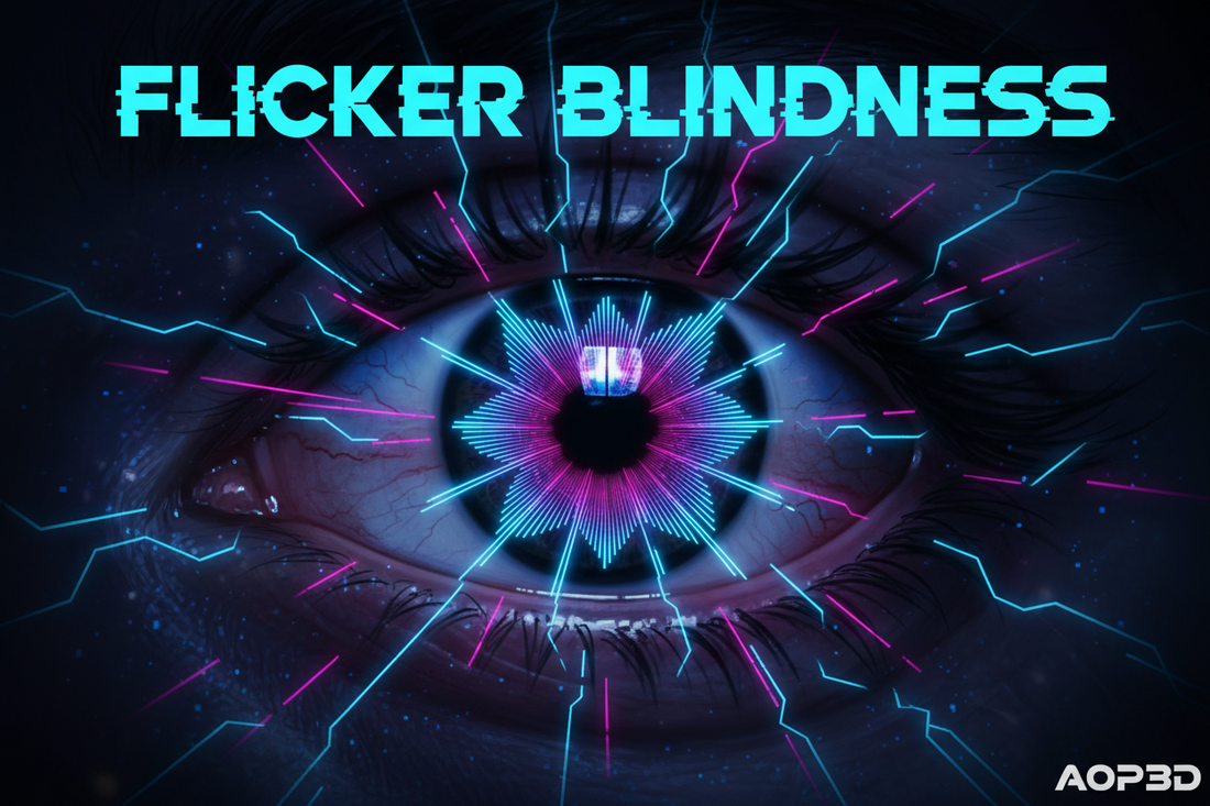 The "Flicker Blindness" Curse: Why Auto-Brightness is Secretly Bombarding Your Eyes with PWM Strobing ( BY AOP3D )