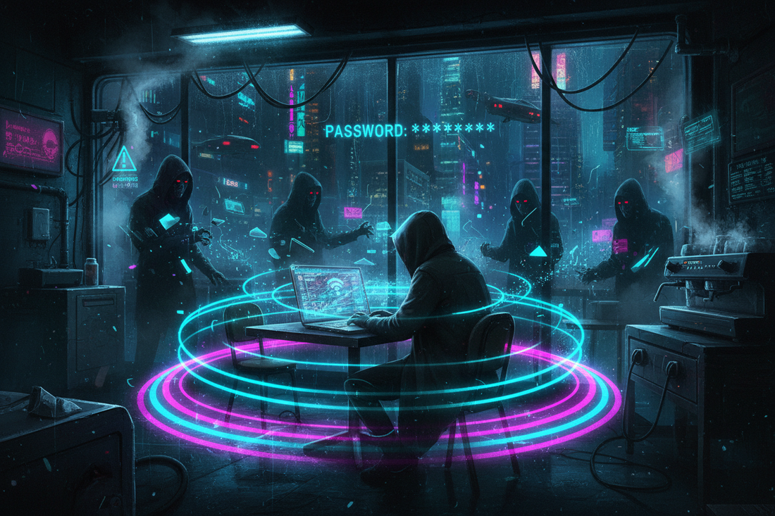 The Free Wi-Fi Trap: Why Connecting at the Coffee Shop is Basically Shouting Your Passwords Across the Room