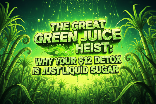 The Great Green Juice Heist: Why Your $12 "Detox" is Just Liquid Sugar