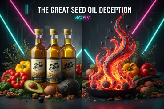 AOP3D HOW2 HEALTH: The Great Seed Oil Deception - Are "Heart Healthy" Fats Actually Inflaming You?