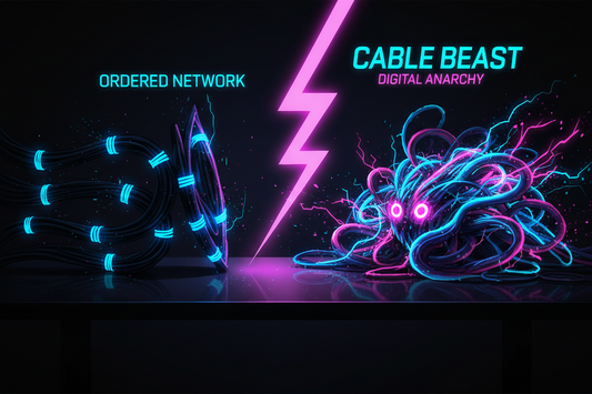 The Great Spaghetti Monster: Conquering Desk Cables