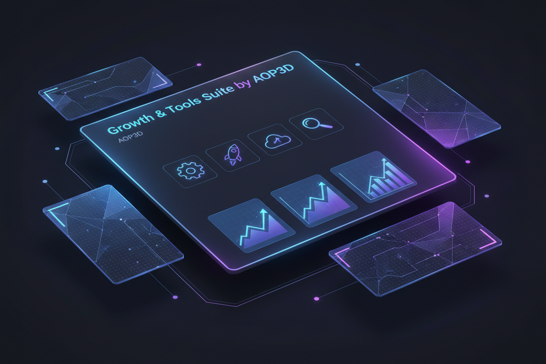 The Growth & Tools Suite WIDGET ( BY AOP3D )