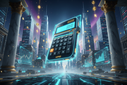 aop3d annual business calc widget !