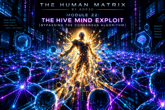 THE HUMAN MATRIX BY AOP3D Module 22: The Hive Mind Exploit (Bypassing the Consensus Algorithm)