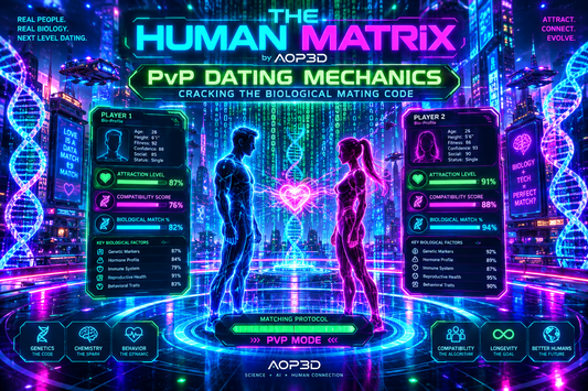 THE HUMAN MATRIX BY AOP3D ( PvP Dating Mechanics (Cracking the Biological Mating Code) )