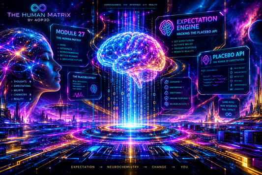 THE HUMAN MATRIX BY AOP3D !  Module 27: The Expectation Engine (Hacking the Placebo API)
