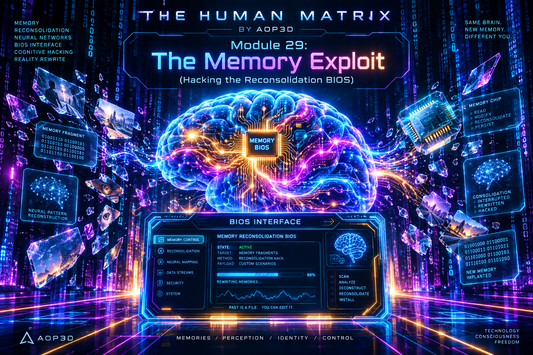 THE HUMAN MATRIX BY AOP3D Module 29: The Memory Exploit (Hacking the Reconsolidation BIOS)