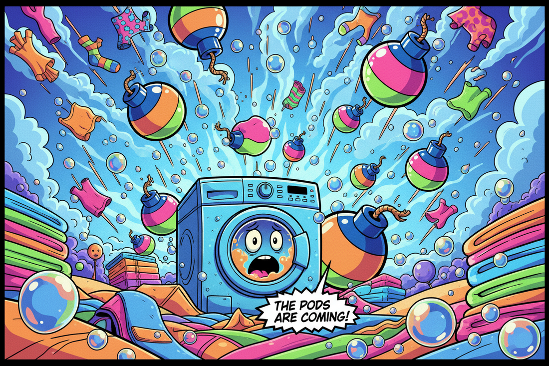 The Laundry Pod Conspiracy: Why You're Slowly Suffocating Your Washing Machine