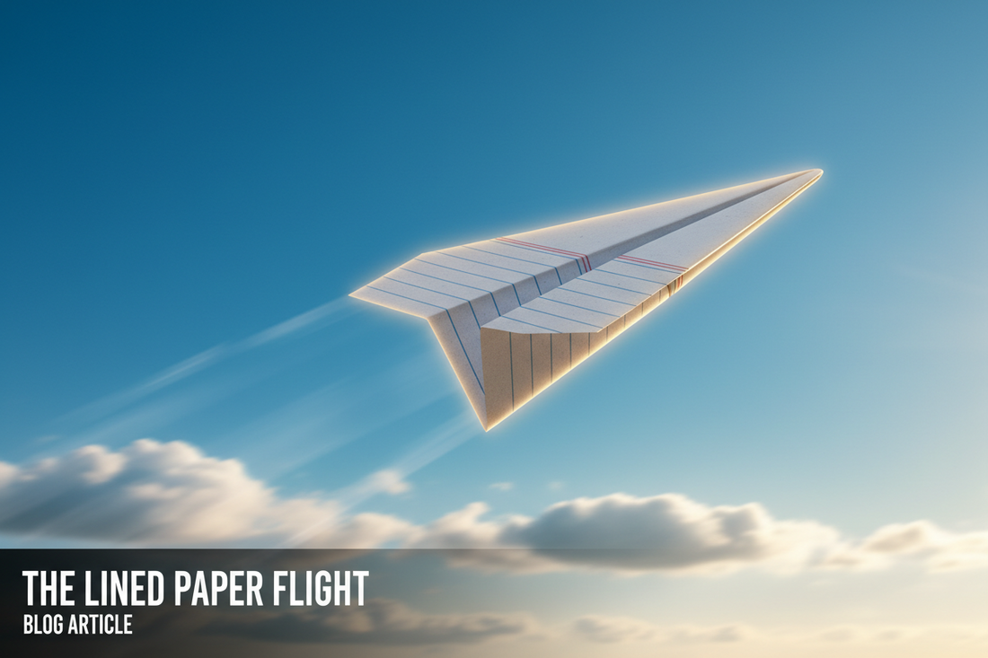 The "Lined Paper" Flight