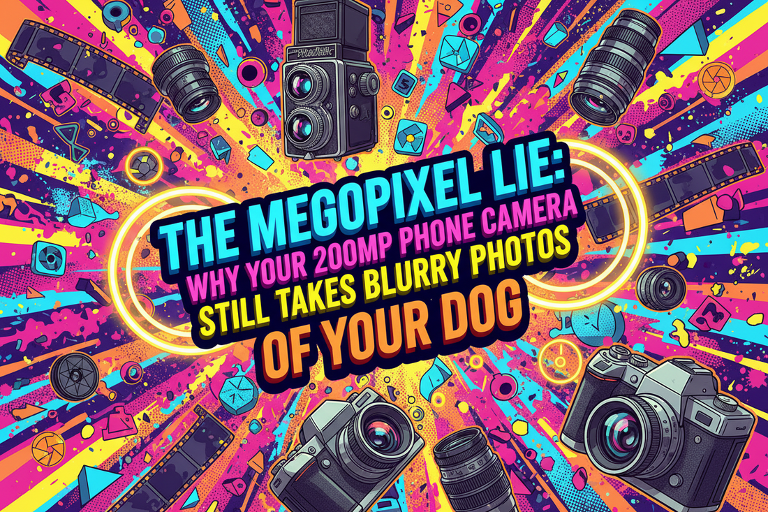 The Megapixel Lie: Why Your 200MP Phone Camera Still Takes Blurry Photos of Your Dog
