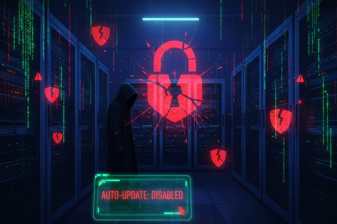 The "Middle of the Night" Sabotage: Why Disabling Auto-Updates Is Secretly Inviting Zero-Day Exploits ( BY AOP3D )
