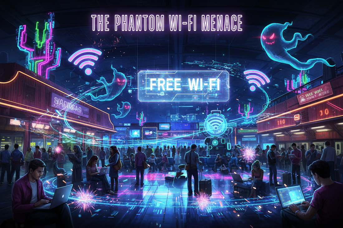 The Phantom Wi-Fi Menace: Surviving the Wild West of Free Airport Hotspots