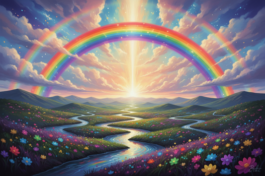 The "Pot of Gold" Myth: Why Rainbows Actually Have No End 🌈 ( BY AOP3D )