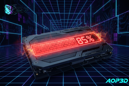 The "Red Bar" Wall of Doom: Why Filling Your Solid-State Drive Past 85% Slows Your PC to a Crawl  ( BY AOP3D )