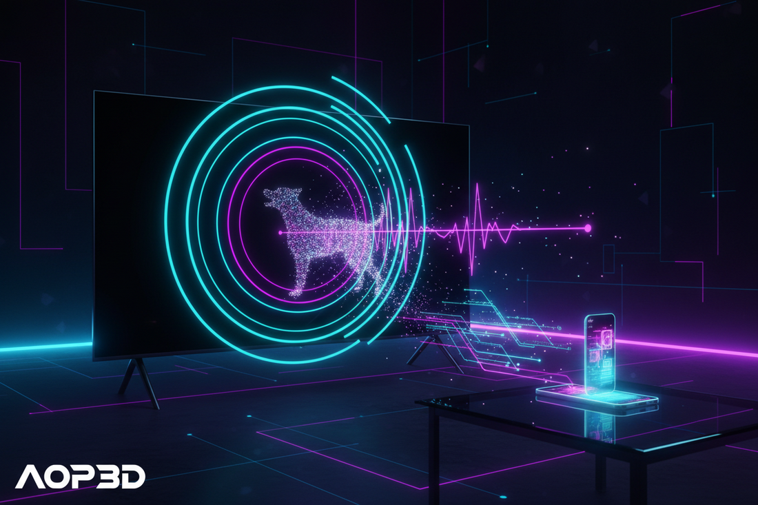 The Silent Symphony: Why Your TV is Secretly Dog-Whistling at Your Smartphone ( BY AOP3D )