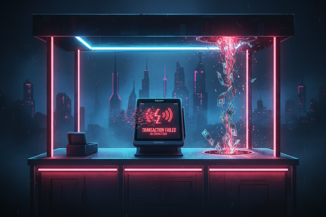 The Square POS "Offline Mode" Trap: How a 5-Minute Wi-Fi Outage Can Quietly Drain Your Pop-Up Profits ( BY AOP3D )