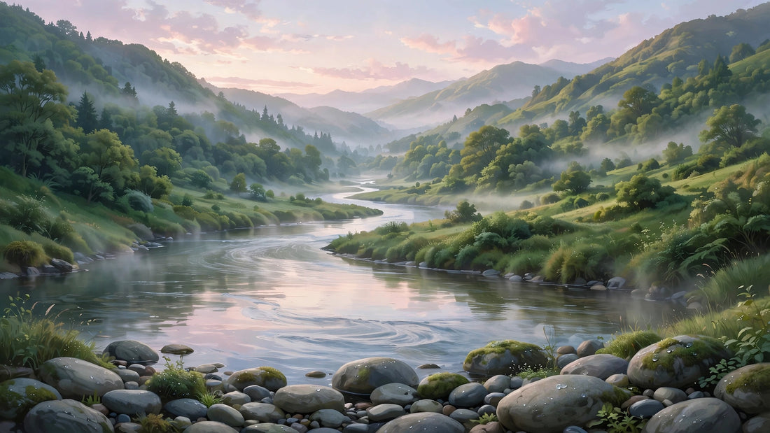 the steady river vibe
