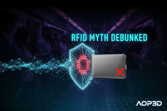 The "Subway Bump" Myth: Why RFID-Blocking Wallets Are Mostly Security Theater ( BY AOP3D )