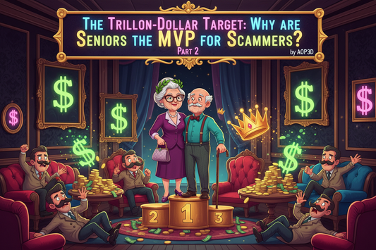 The Trillion-Dollar Target: Why Are Seniors the MVP for Scammers? ( PART 2 ) ( by aop3d )