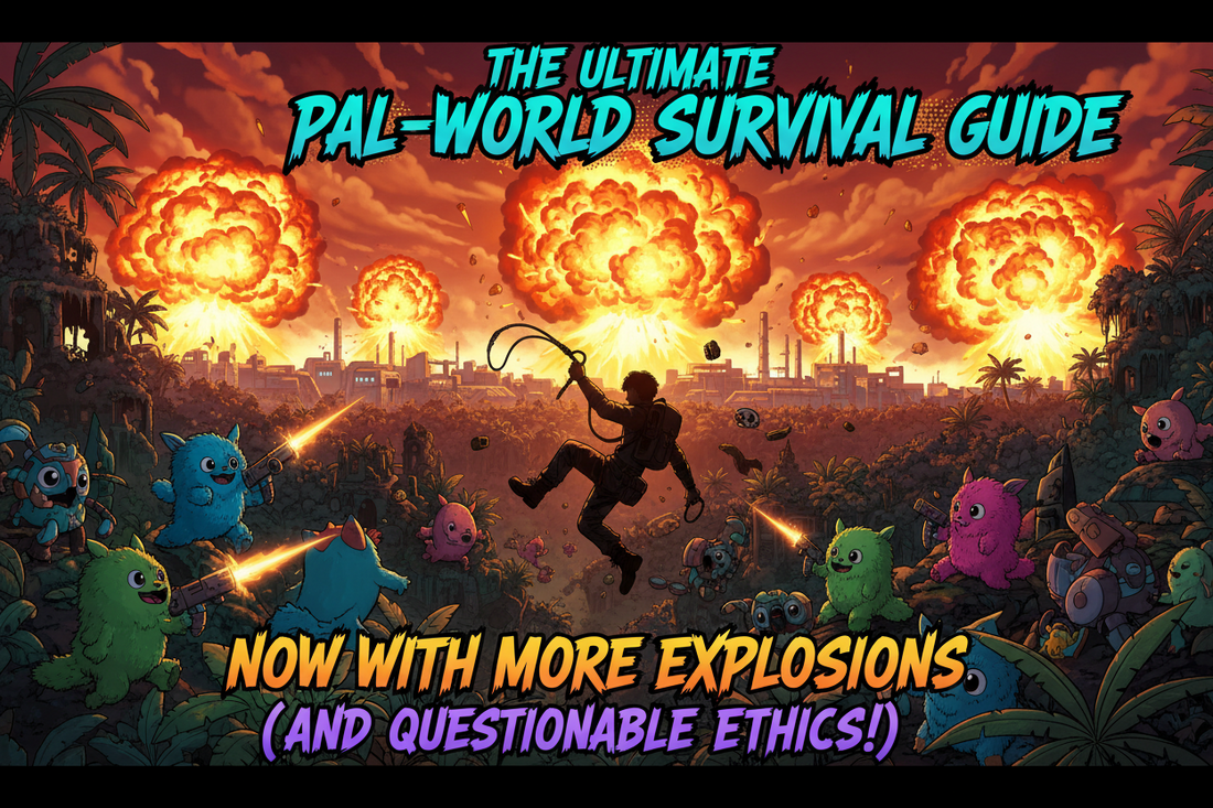 The Ultimate Pal-world Survival Guide (Now With More Explosions and Questionable Ethics!)