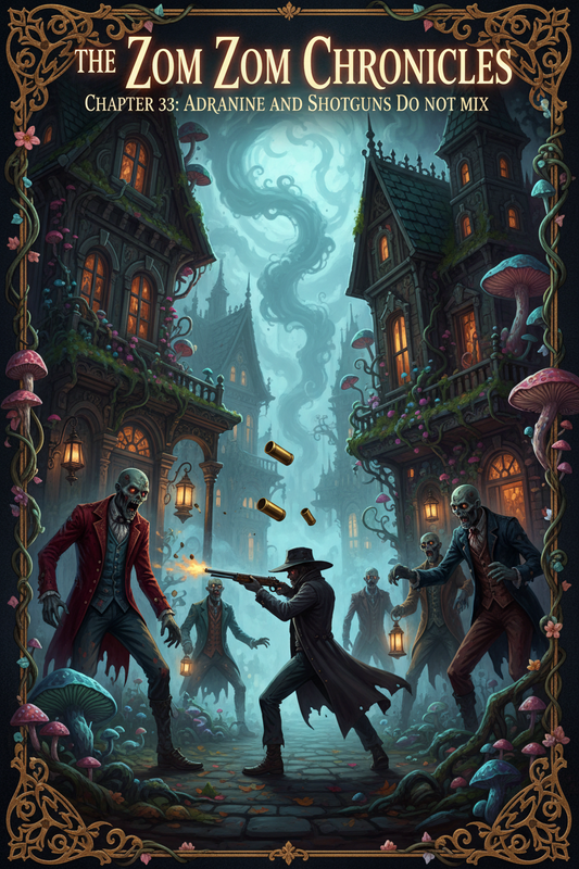 The Zom Zom Chronicles: Chapter 33 Adrenaline and Shotguns Do Not Mix