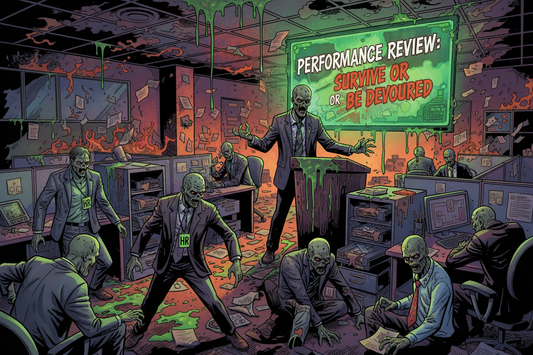 The Zom Zom Chronicles ( chapter 35 ) The Hostile Takeover (Or: Why HR is the Most Dangerous Department)