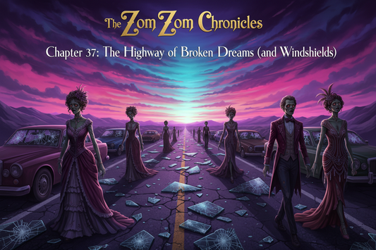 The Zom Zom Chronicles Chapter 37: The Highway of Broken Dreams (and Windshields)