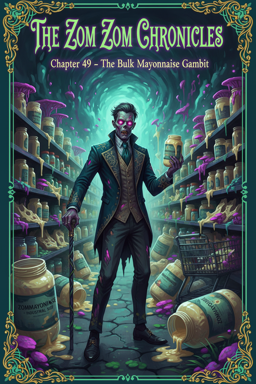 THE ZOM ZOM CHRONICLES ( chapter 49 ) The Bulk Mayonnaise Gambit