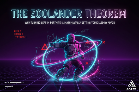 The Zoolander Theorem: Why Turning Left in Fortnite is Mathematically Getting You Killed ( BY AOP3D )