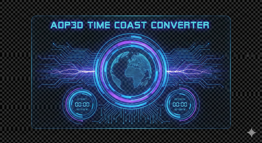 aop3d TIME-COST CONVERTER  widget